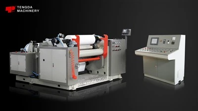Mesin Rewinder Slitter Gelendong Poros Tunggal